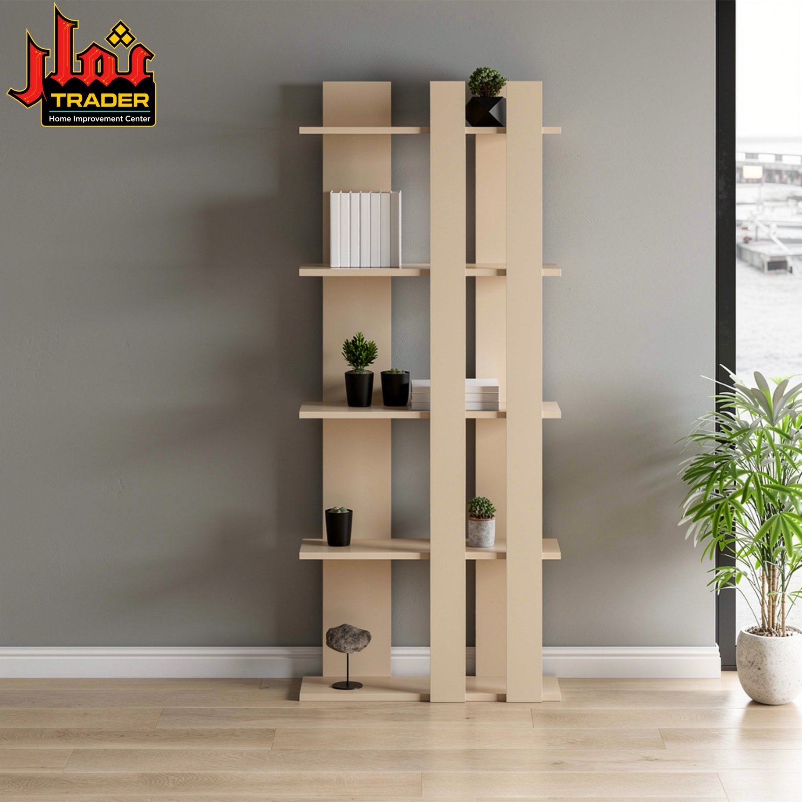 Modern Wall Mounted Display Shelves | Decorative Floating Wall Rack - Image 3