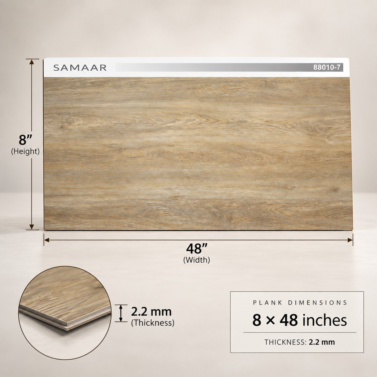Light Oak Wood Panel – 88010-7 - Image 2