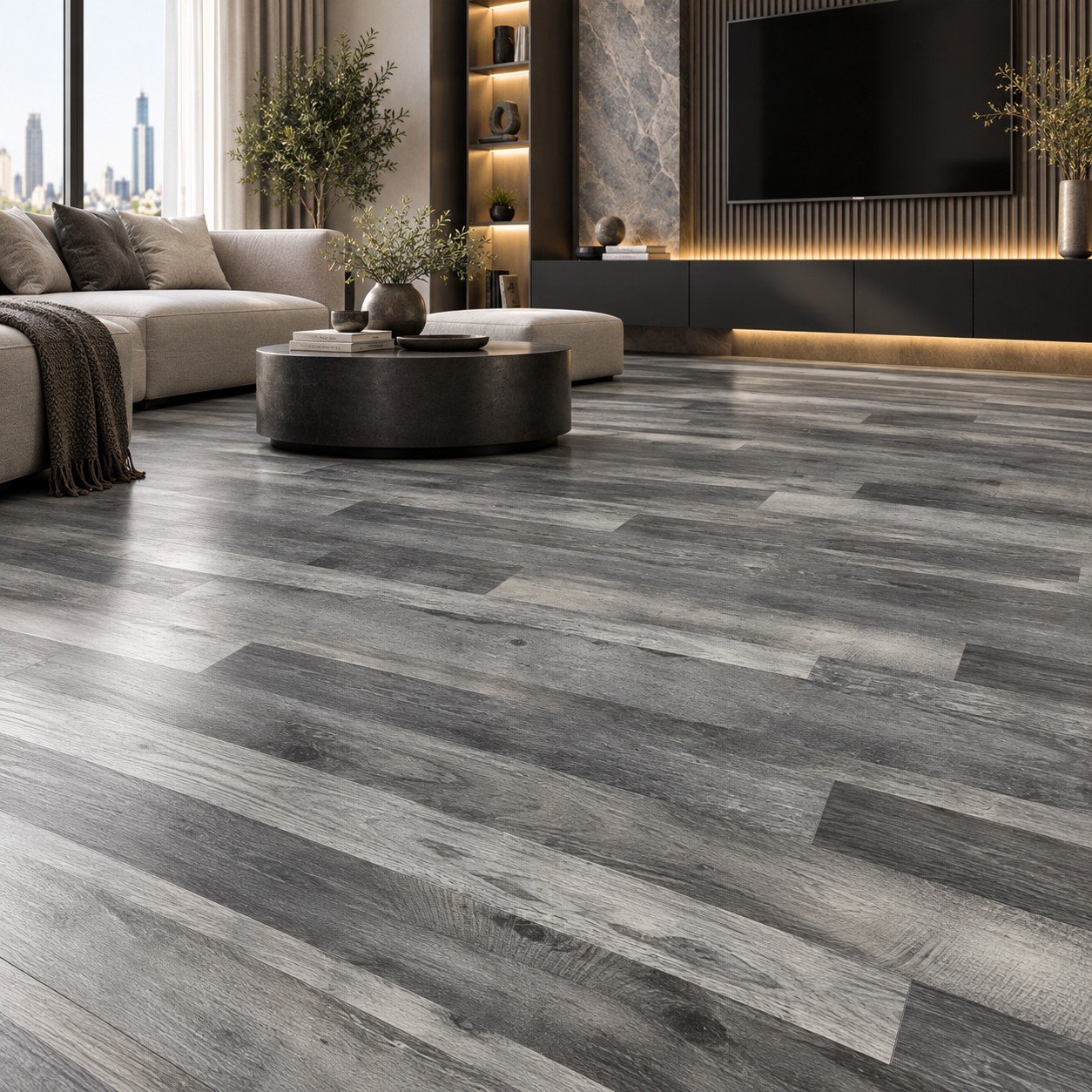 Grey Reclaimed Wood Wall Panel – 88004-6 - Image 3