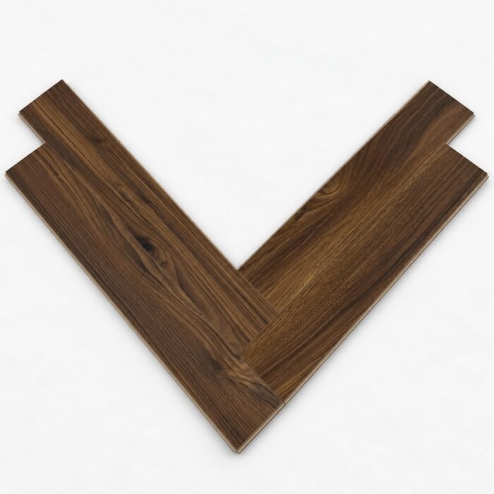 Dark Brown Herringbone Wood Flooring Lahore | SAMMAR