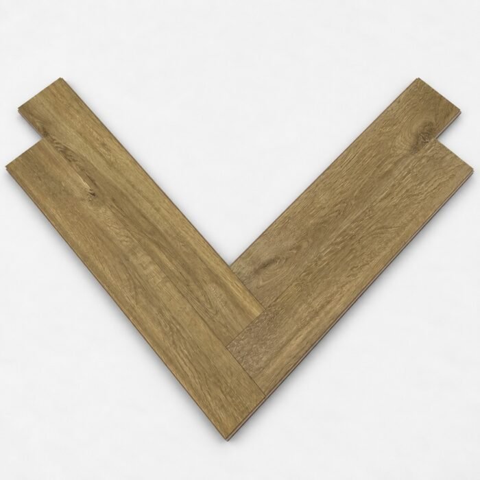 Golden Oak Herringbone Wood Flooring Lahore | SAMMAR