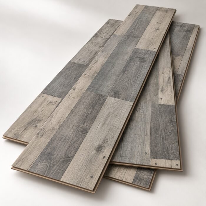 Rustic Grey Beige Wood Flooring Lahore | SAMMAR