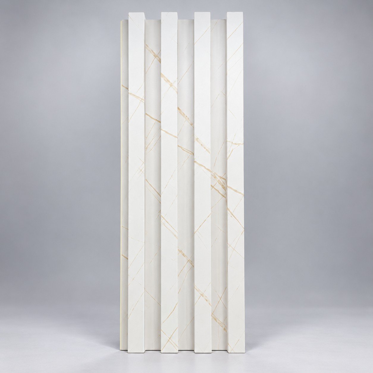 White Marble Fluted Wall Panel Lahore | SAMMAR