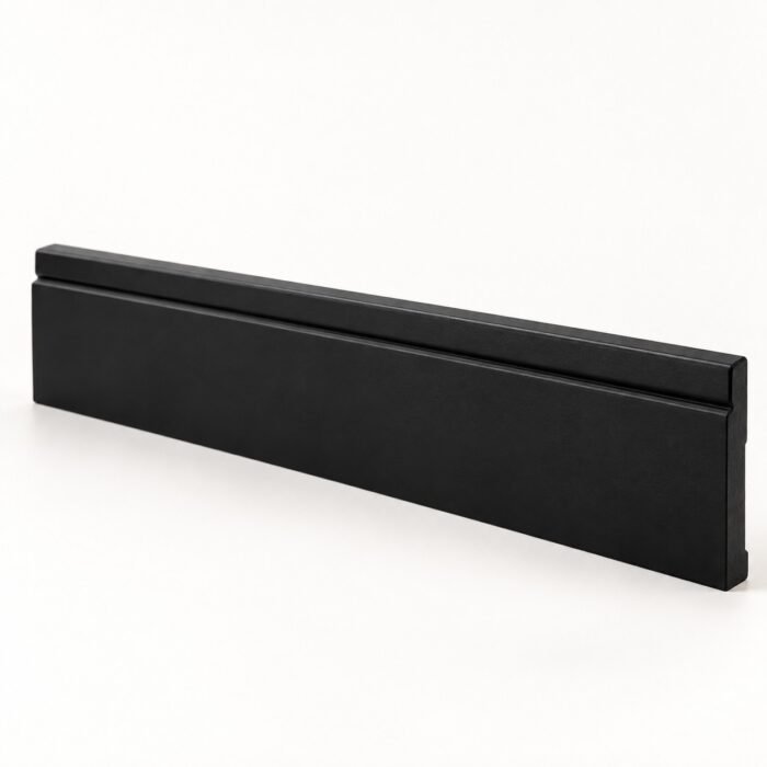 Black Matte Finish Decorative Skirting