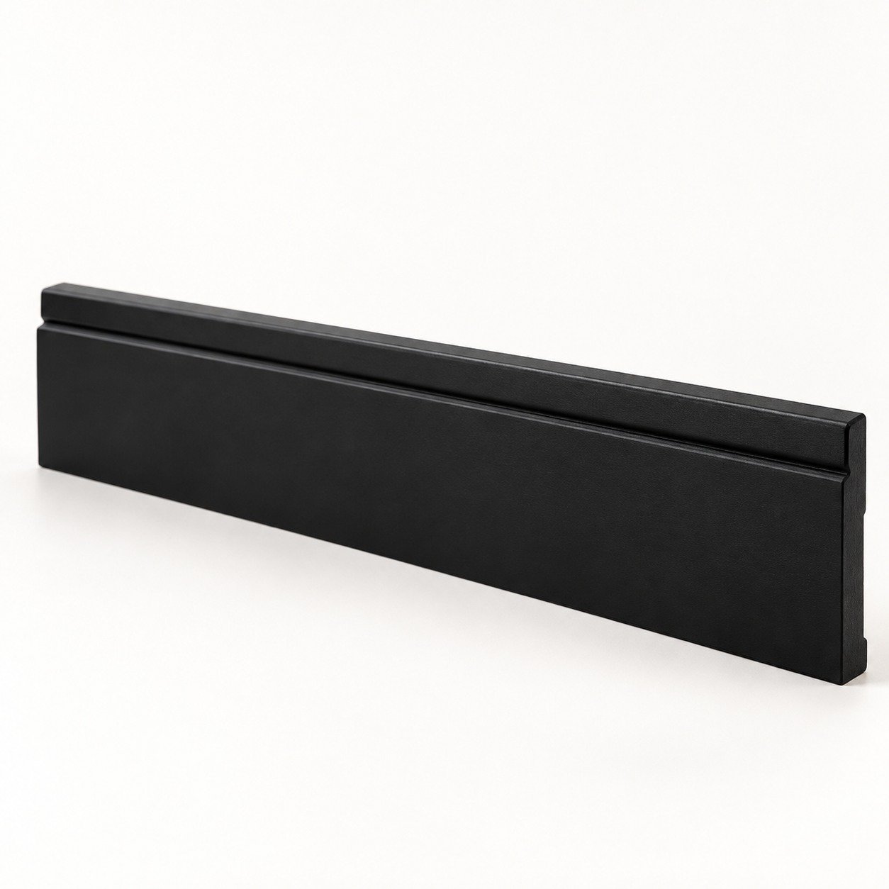 Black Matte Finish Decorative Skirting