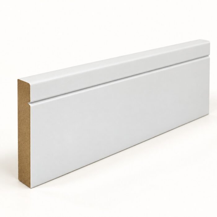 White Matte Finish Decorative Skirting