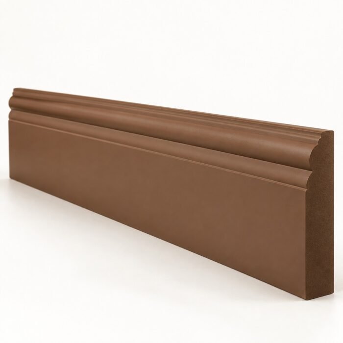 Brown Matte Finish Decorative Skirting