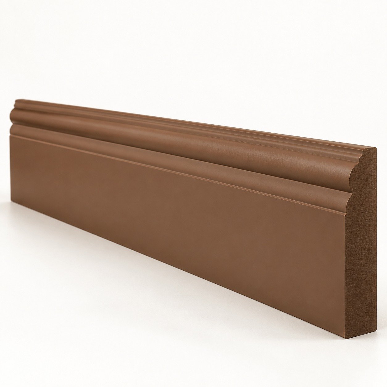 Brown Matte Finish Decorative Skirting